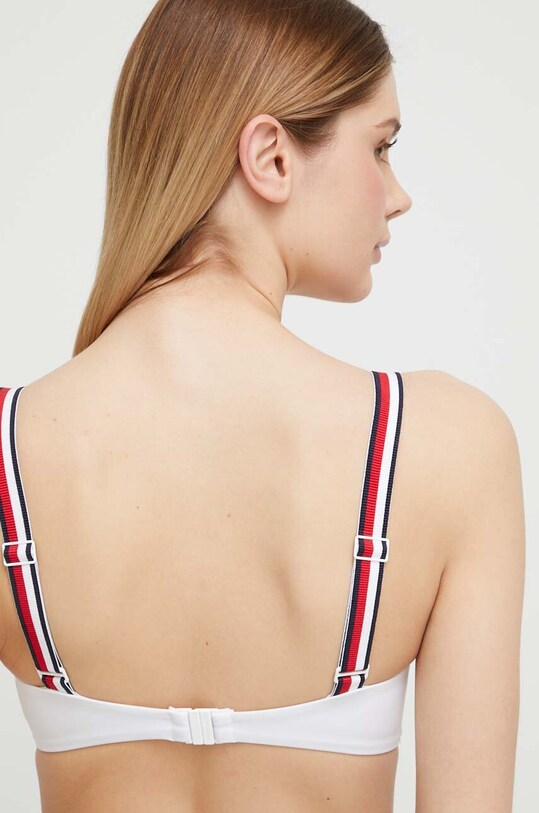 Tommy Hilfiger biustonosz kąpielowy UW0UW04102.PPYX biały SS23