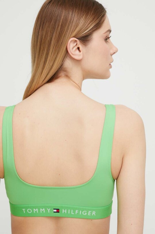 Tommy Hilfiger biustonosz kąpielowy UW0UW04108.PPYX zielony SS23