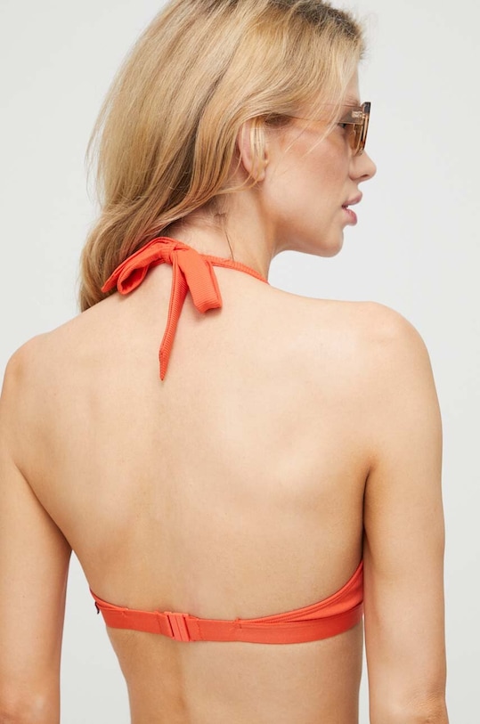 Tommy Hilfiger biustonosz kąpielowy UW0UW04139.PPYX pomarańczowy SS23