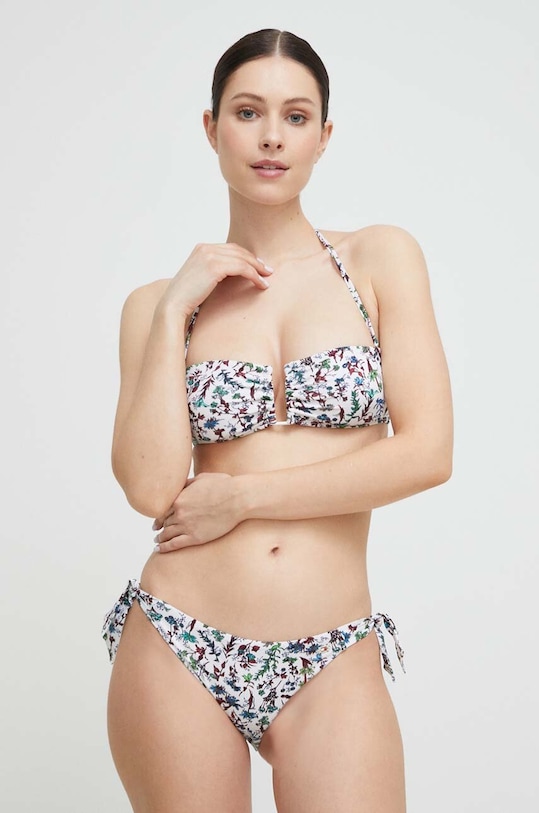 Bikini top Tommy Hilfiger UW0UW04527.PPYX λευκό SS23