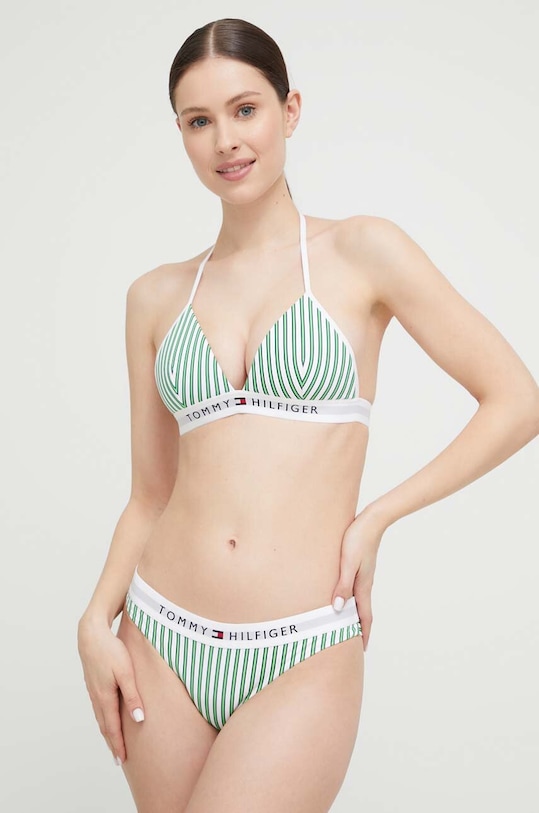 Odzież Tommy Hilfiger figi kąpielowe UW0UW04562.PPYX zielony