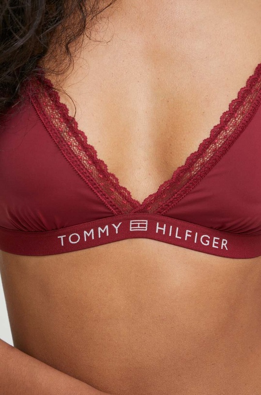 Tommy Hilfiger biustonosz bordowy UW0UW04242.PPYX