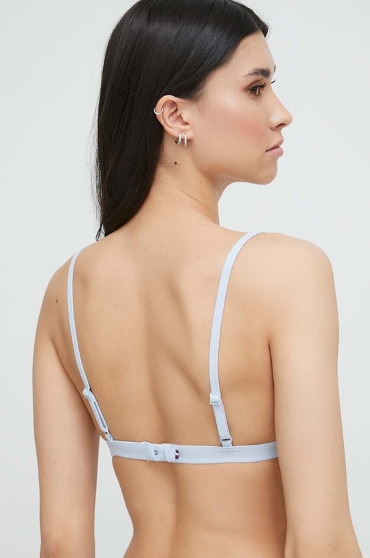 Odzież Tommy Hilfiger biustonosz UW0UW04464.PPYX niebieski