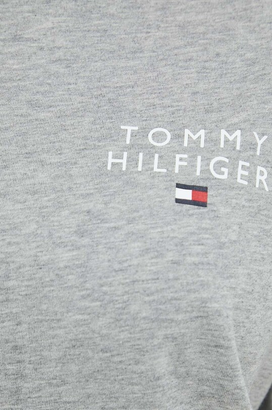 Бавовняна нічна сорочка Tommy Hilfiger UW0UW04526.PPYX сірий