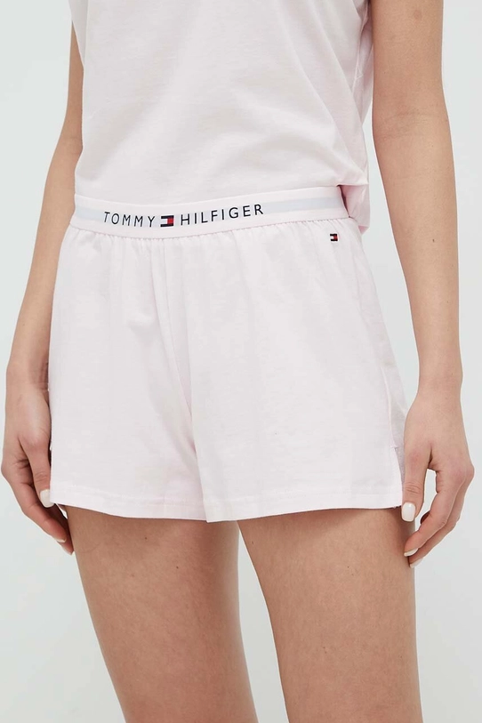 Ρούχα Βαμβακερές πιτζάμες Tommy Hilfiger UW0UW04590.PPYX ροζ