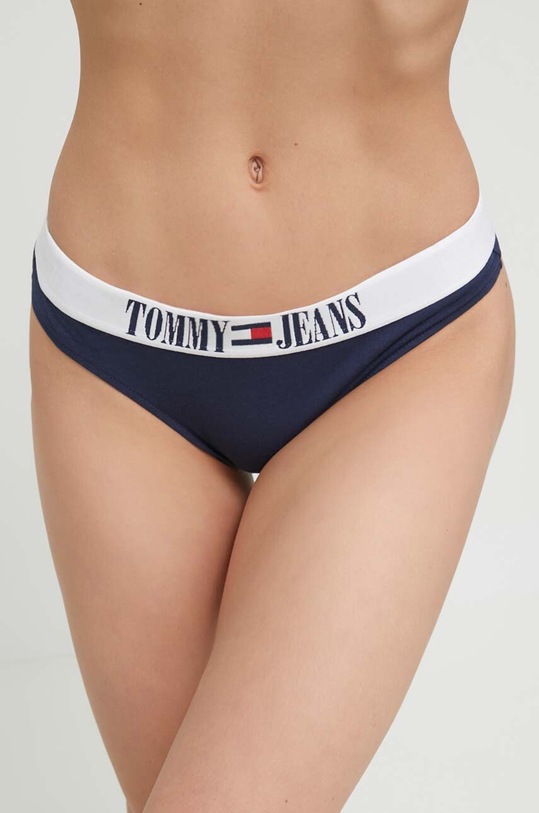 Tanga Tommy Jeans tanga námořnická modř UW0UW04209.PPYX