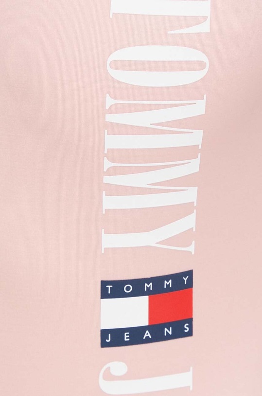 Jednodílné plavky Tommy Jeans růžová UW0UW04095.PPYX