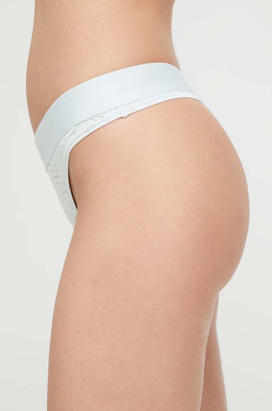 Calvin Klein Underwear stringi 000QF7287E.PPYX zielony AW23