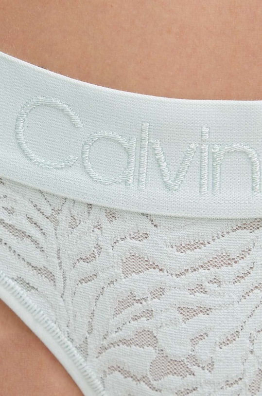 Calvin Klein Underwear stringi zielony 000QF7287E.PPYX