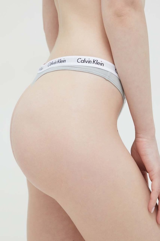 Calvin Klein Underwear stringi 3-pack 000QD3587E.PPYX multicolor