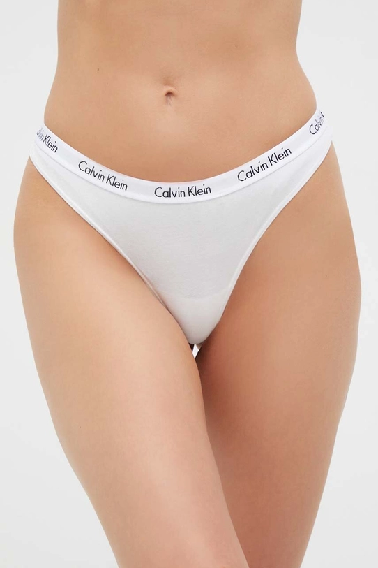 Tanga Calvin Klein Underwear 5-pack 000QD3585E.PPYX oranžová