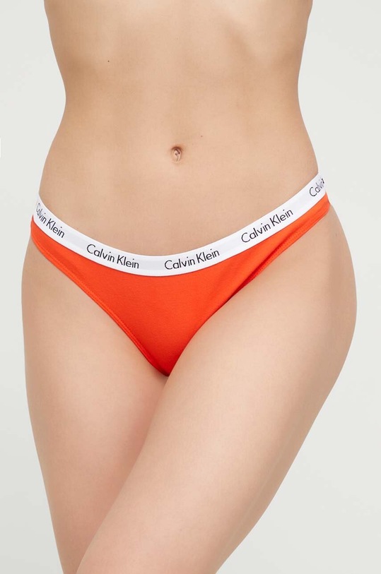 Odzież Calvin Klein Underwear stringi 5-pack 000QD3585E.PPYX multicolor
