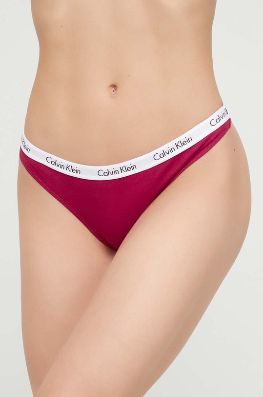 Calvin Klein Underwear stringi 5-pack 000QD3585E.PPYX multicolor