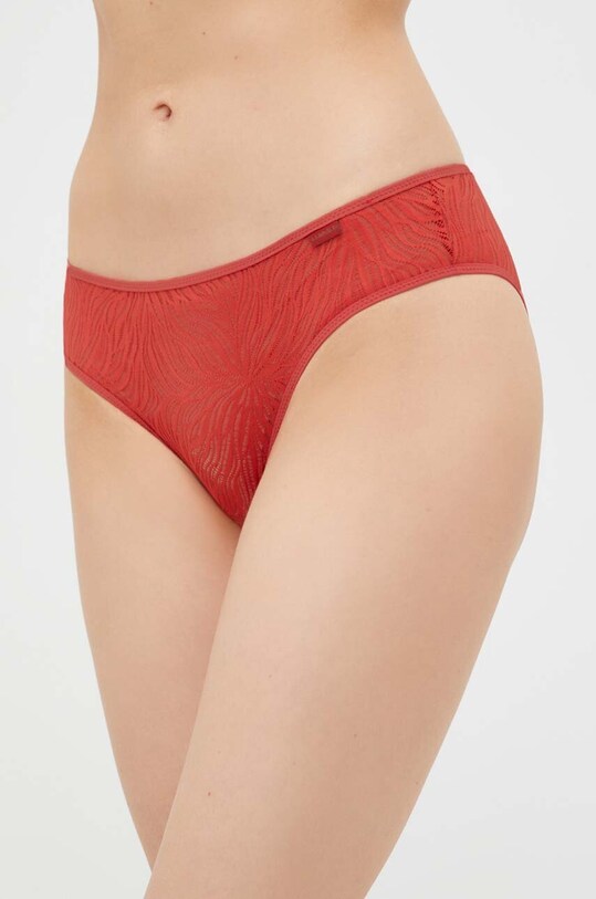 Gaćice Calvin Klein Underwear pletivo crvena 000QF6879E.PPYX