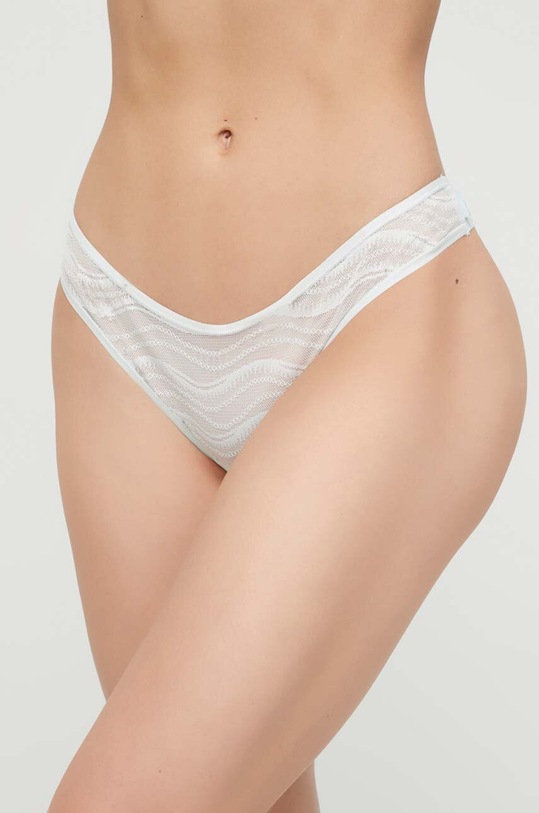 Calvin Klein Underwear tanga tanga verde 000QD3971E.PPYX