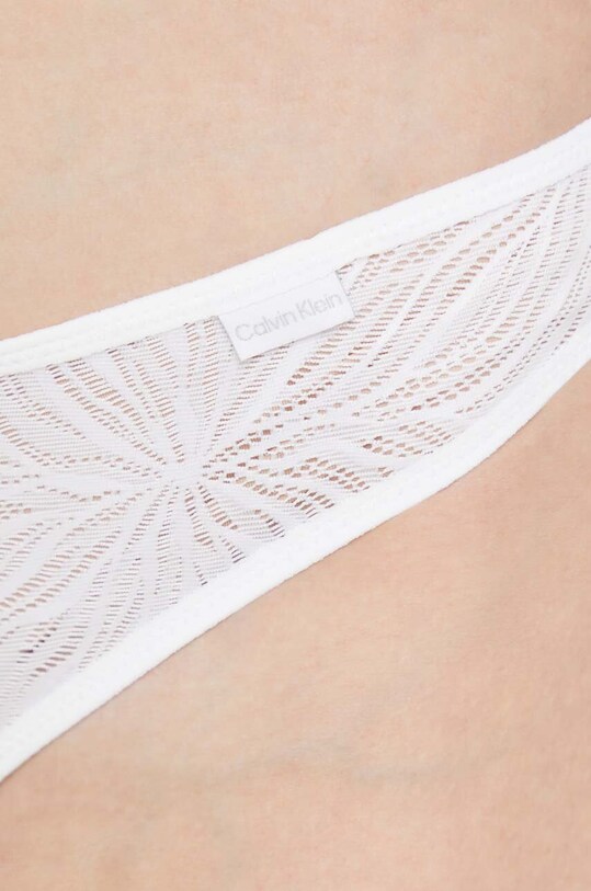 Одяг Стринги Calvin Klein Underwear 000QF6878E.PPYX білий
