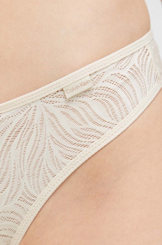 Îmbrăcăminte Calvin Klein Underwear tanga 000QF6878E.PPYX bej