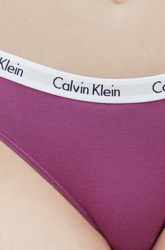 Odzież Calvin Klein Underwear figi 0000D1618E.PPYX fioletowy