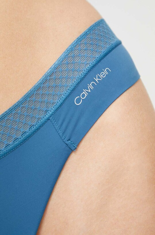 Ρούχα Στρινγκ Calvin Klein Underwear 000QF6307E.PPYX μπλε
