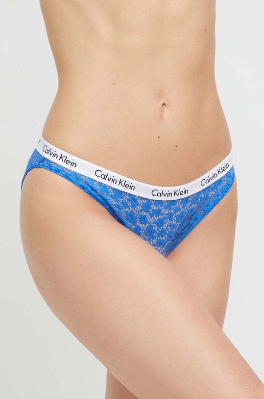 Calvin Klein Underwear chiloti figi albastru 000QD3860E.PPYX