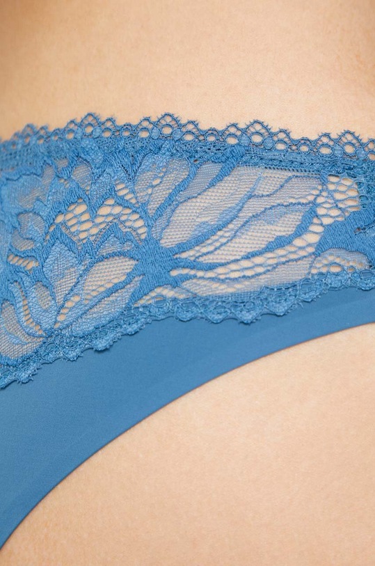 Nohavičky Calvin Klein Underwear modrá 000QF6398E.PPYX