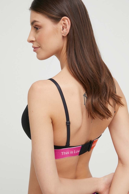 Odzież Calvin Klein Underwear biustonosz 000QF7254E.PPYX czarny