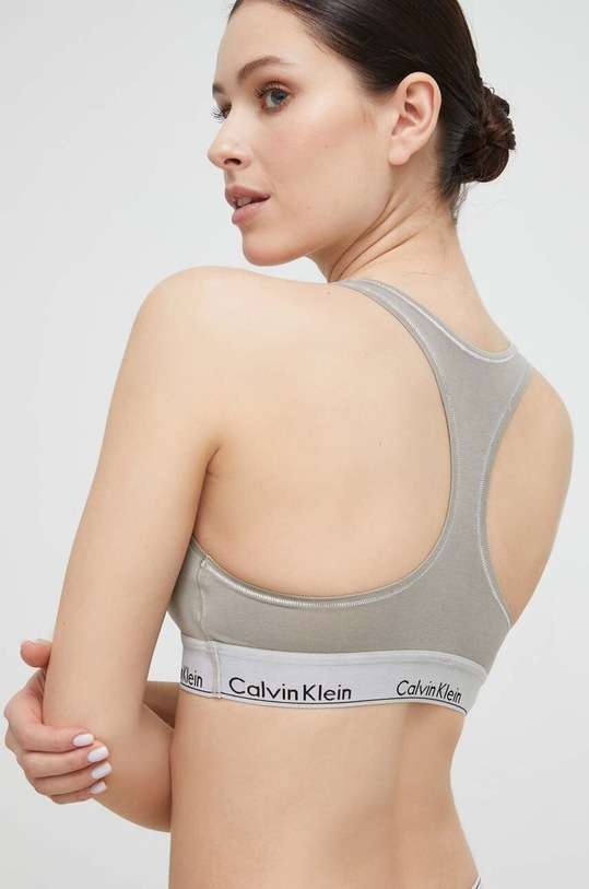 Odzież Calvin Klein Underwear biustonosz 000QF7207E.PPYX szary