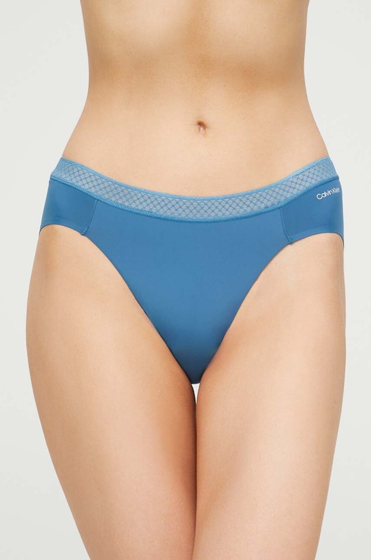 Calvin Klein Underwear chiloti figi albastru 000QF6308E.PPYX