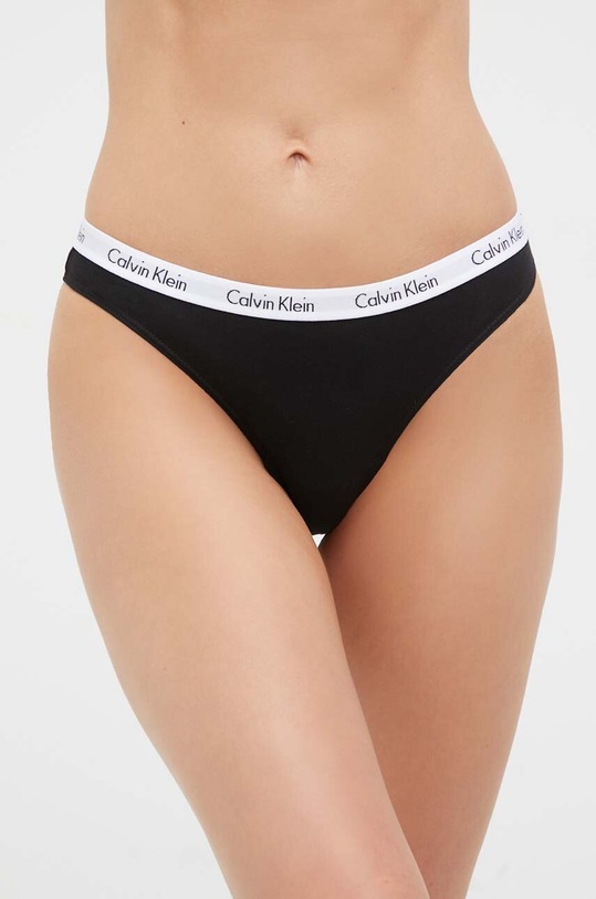 Odzież Calvin Klein Underwear figi 5-pack 000QD3586E.PPYX pomarańczowy