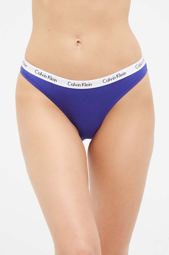 Calvin Klein Underwear figi 5-pack 000QD3586E.PPYX pomarańczowy