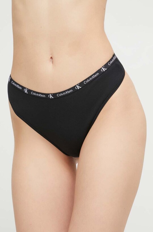 Tanga Calvin Klein Underwear 7-pack tanga vícebarevná 000QD3992E.PPYX