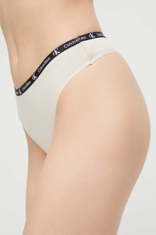 Tanga Calvin Klein Underwear 7-pack 000QD3992E.PPYX