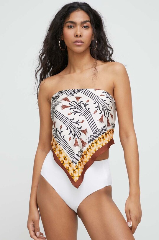 Plážový top Max Mara Beachwear hnedá 2336910638600
