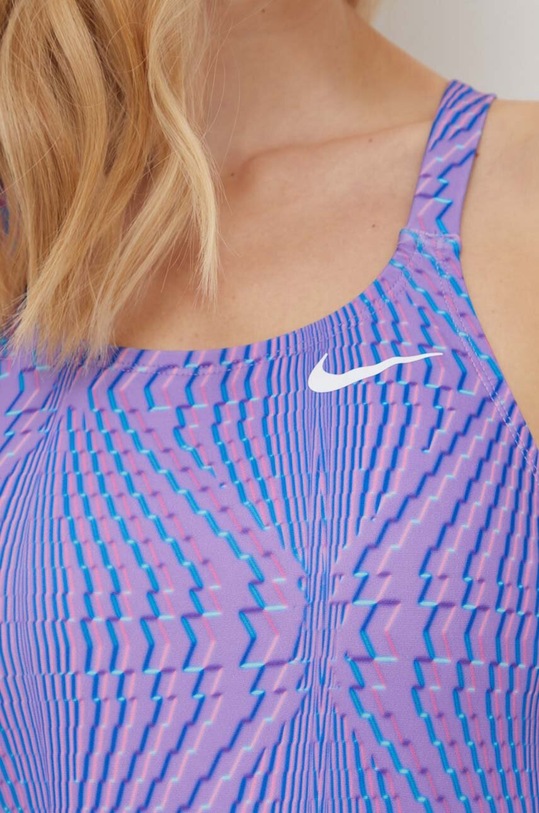 Jednodielne plavky Nike NESSD011 fialová