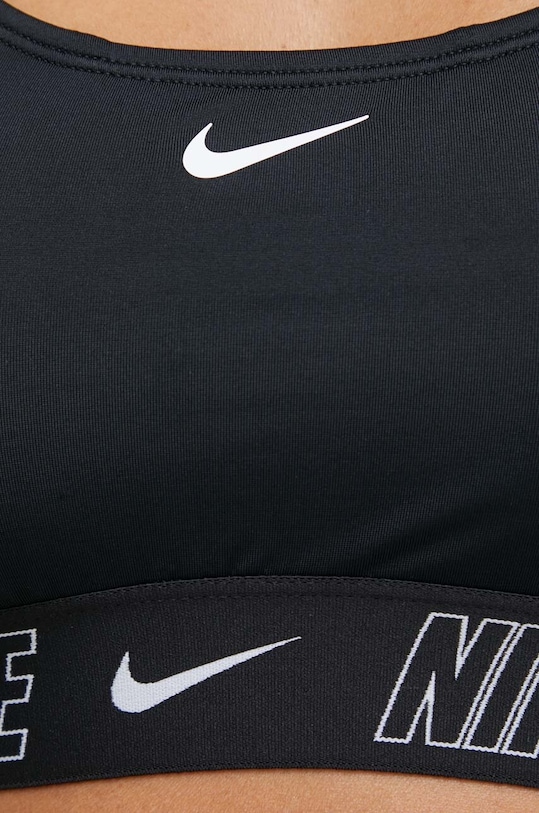 Plavková podprsenka Nike Logo Tape černá NESSD188