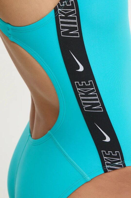 Суцільний купальник Nike Logo Tape бірюзовий NESSD190