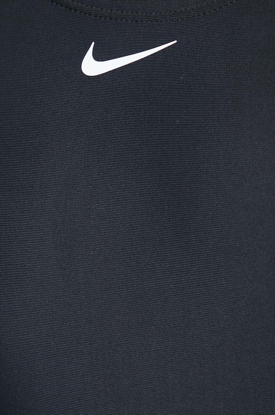 Nike jednoczęściowy strój kąpielowy Logo Tape NESSD190 czarny
