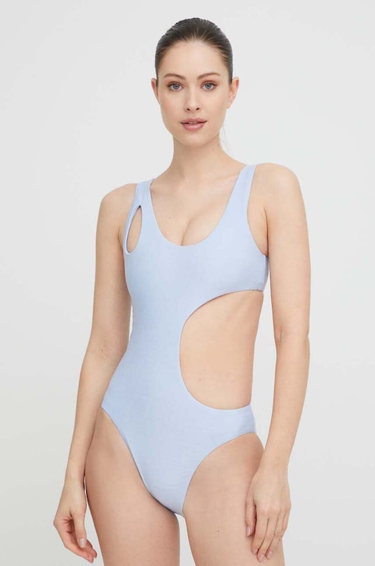 Nike jednoczęściowy strój kąpielowy miękka niebieski NESSD288