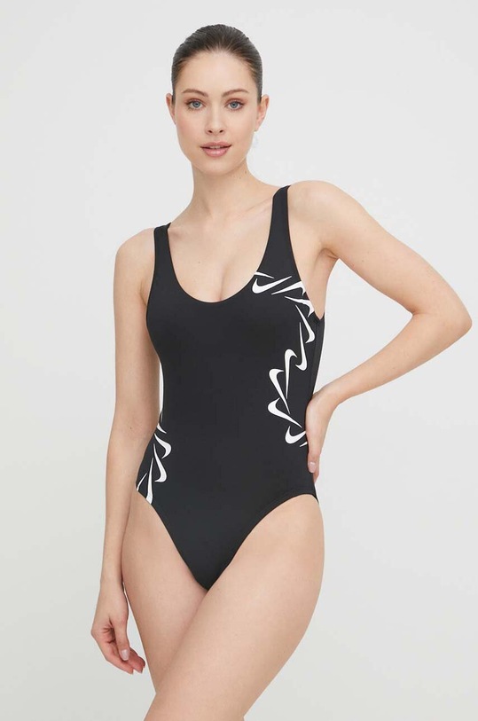 Суцільний купальник Nike Multi Logo м'яка чорний NESSD292