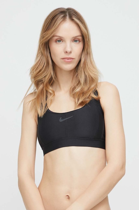 Nike biustonosz kąpielowy miękka czarny NESSD181