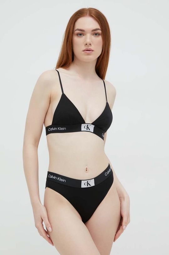 Ρούχα Σλιπ Calvin Klein Underwear 000QF7222E.PPYX μαύρο