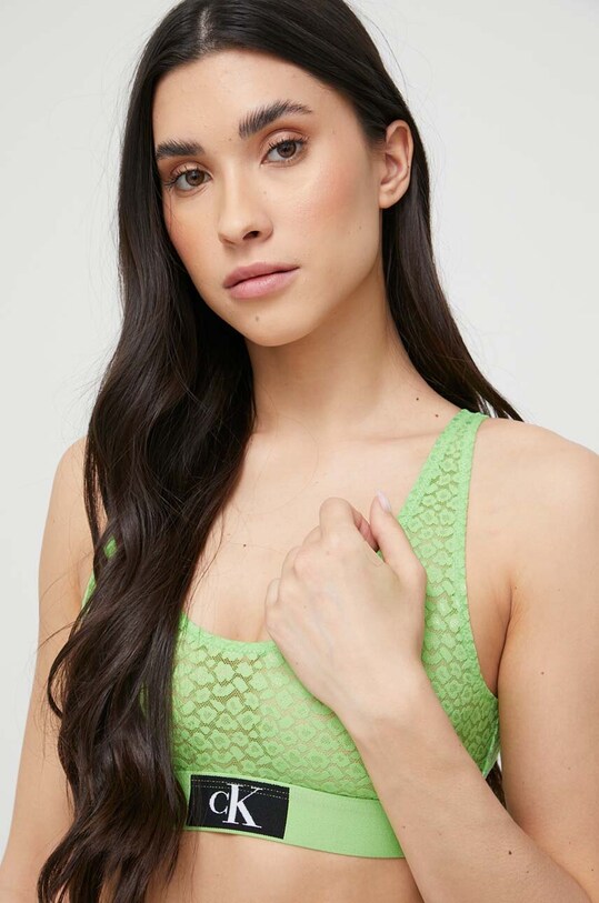 Calvin Klein Underwear biustonosz 000QF7233E.PPYX zielony SS23