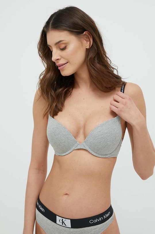 Calvin Klein Underwear biustonosz szary 000QF7220E.PPYX