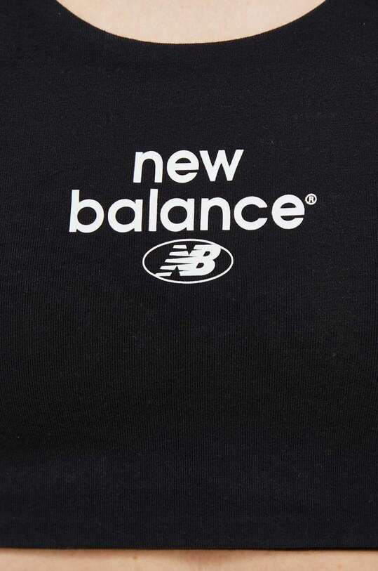 New Balance reggiseno sportivo Essentials Reimagined WB31500BK nero