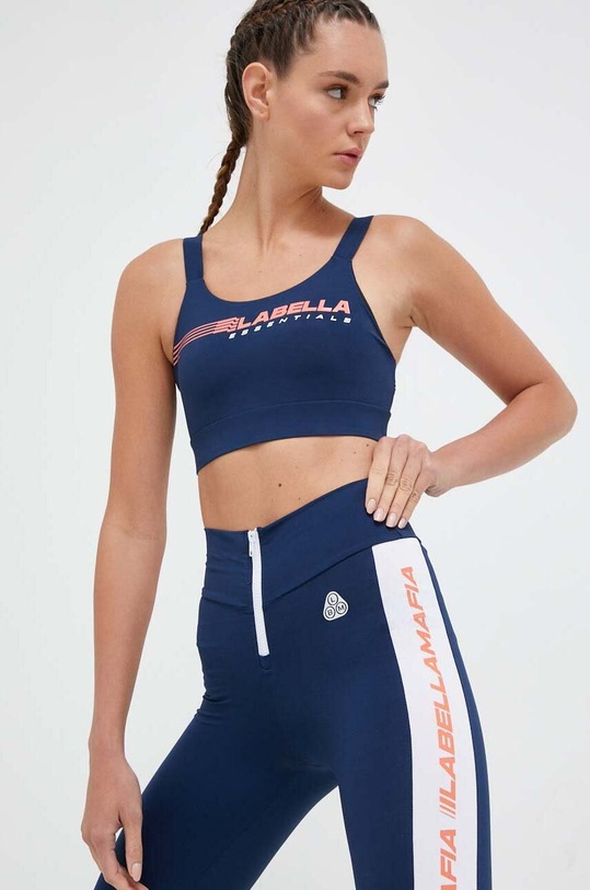 Αθλητικό σουτιέν LaBellaMafia Essentials χωρίς μεταλλικές μπανέλες μπλε LB.26970