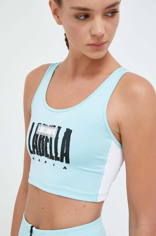 Αθλητικό σουτιέν LaBellaMafia Acqua μαλακό μπλε LB.27052