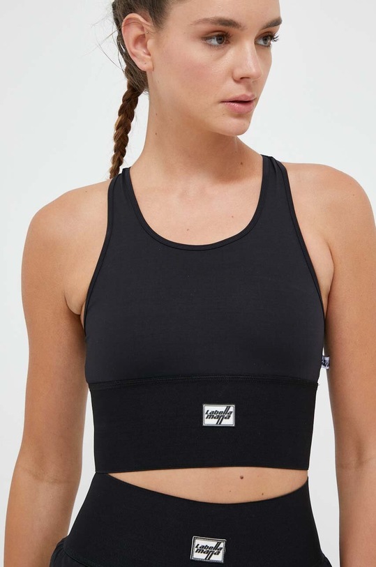 Αθλητικό σουτιέν LaBellaMafia Waves μαύρο LB.27142
