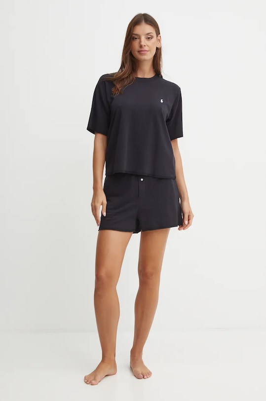 Πιτζάμα Polo Ralph Lauren 4P8029 μαύρο AA00