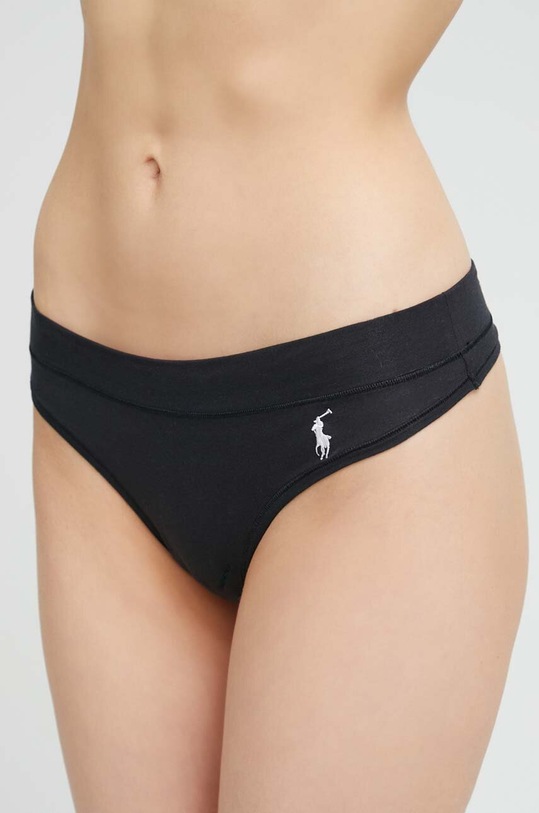 Polo Ralph Lauren stringi dzianina czarny 4P2020