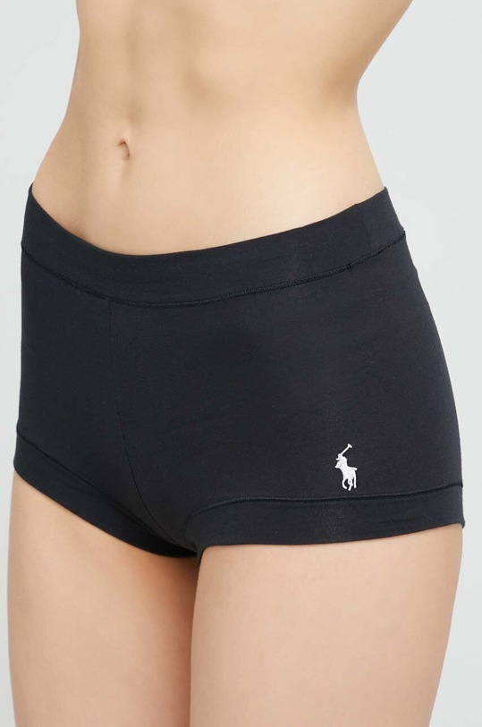 Труси Polo Ralph Lauren трикотаж чорний 4P2022